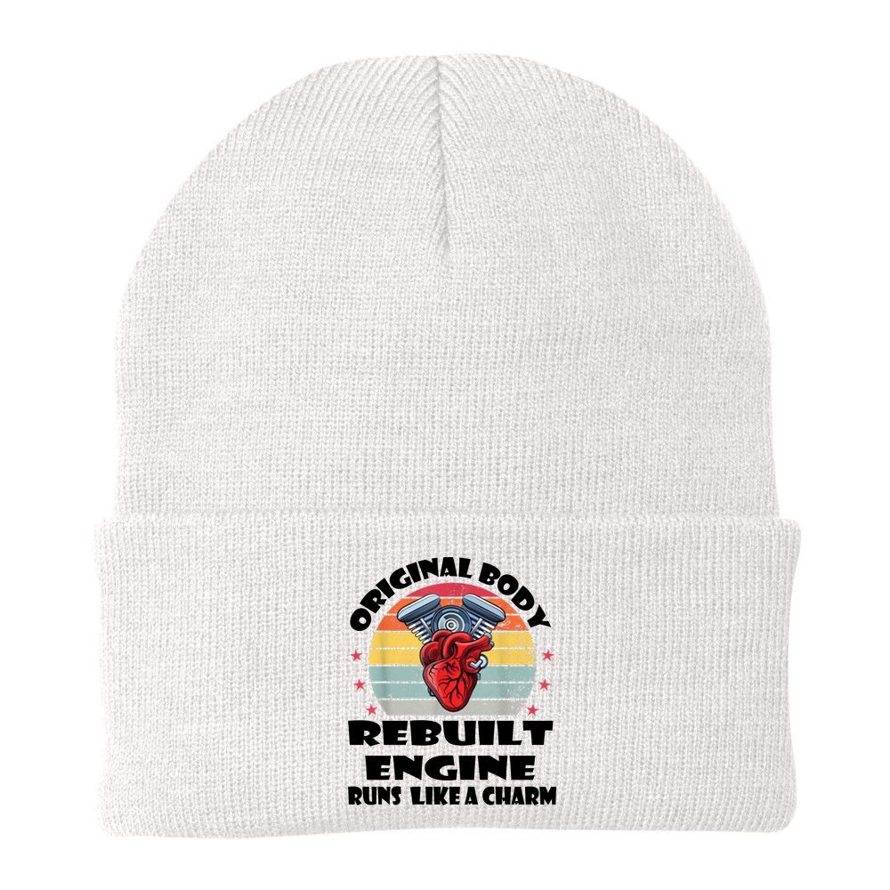 Original Body Rebuilt Engine Runs Like A Charm Car Engine Heart Beanie