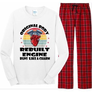 Original Body Rebuilt Engine Runs Like A Charm Car Engine Heart Long Sleeve Pajama Set