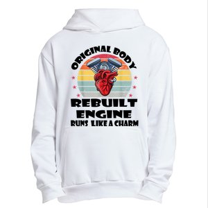 Original Body Rebuilt Engine Runs Like A Charm Car Engine Heart Urban Pullover Hoodie