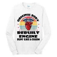 Original Body Rebuilt Engine Runs Like A Charm Car Engine Heart Tall Long Sleeve T-Shirt