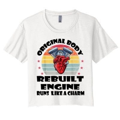 Original Body Rebuilt Engine Runs Like A Charm Car Engine Heart Crop Top