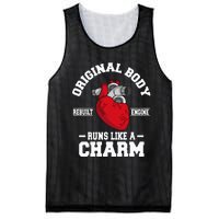 Original Body Rebuilt Engine Works Like A Charm Open Heart Mesh Reversible Basketball Jersey Tank