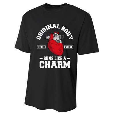 Original Body Rebuilt Engine Works Like A Charm Open Heart Performance Sprint T-Shirt