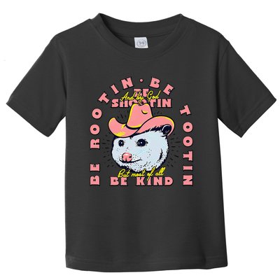 Opossum Bee Rootin Be Tootin Most Of All Be Kind Vintage Toddler T-Shirt