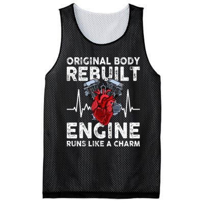 Original Body Rebuilt Engine Runs Like A Charm Mesh Reversible Basketball Jersey Tank