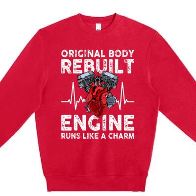 Original Body Rebuilt Engine Runs Like A Charm Premium Crewneck Sweatshirt