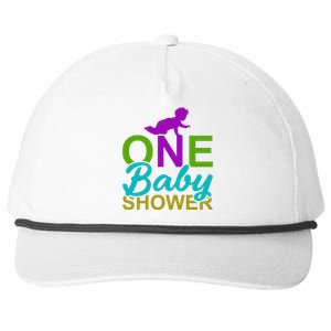 One Baby Shower Snapback Five-Panel Rope Hat