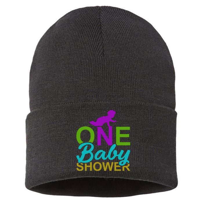 One Baby Shower Sustainable Knit Beanie