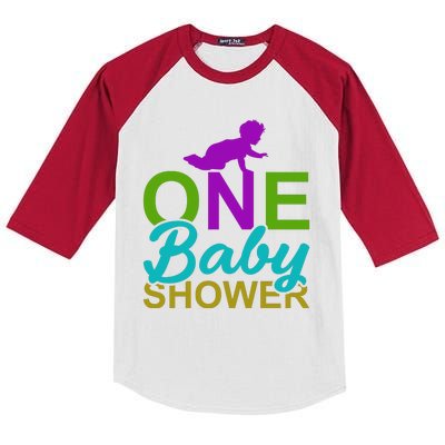 One Baby Shower Kids Colorblock Raglan Jersey