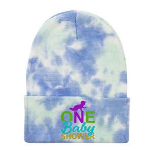 One Baby Shower Tie Dye 12in Knit Beanie