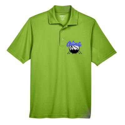 Orlando Basketball Skyline Men's Origin Performance Piqué Polo