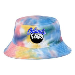 Orlando Basketball Skyline Tie Dye Newport Bucket Hat