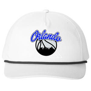 Orlando Basketball Skyline Snapback Five-Panel Rope Hat