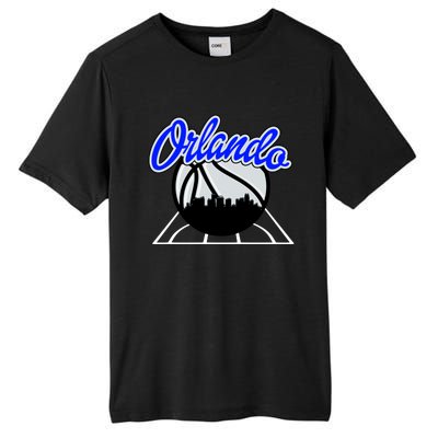 Orlando Basketball Skyline Tall Fusion ChromaSoft Performance T-Shirt