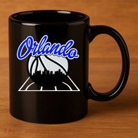 Orlando Basketball Skyline 11oz C Handle Ceramic Mug