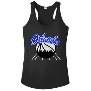 Orlando Basketball Skyline Ladies PosiCharge Competitor Racerback Tank