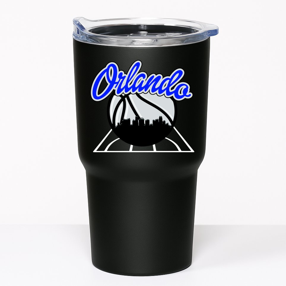 Orlando Basketball Skyline Tumbler
