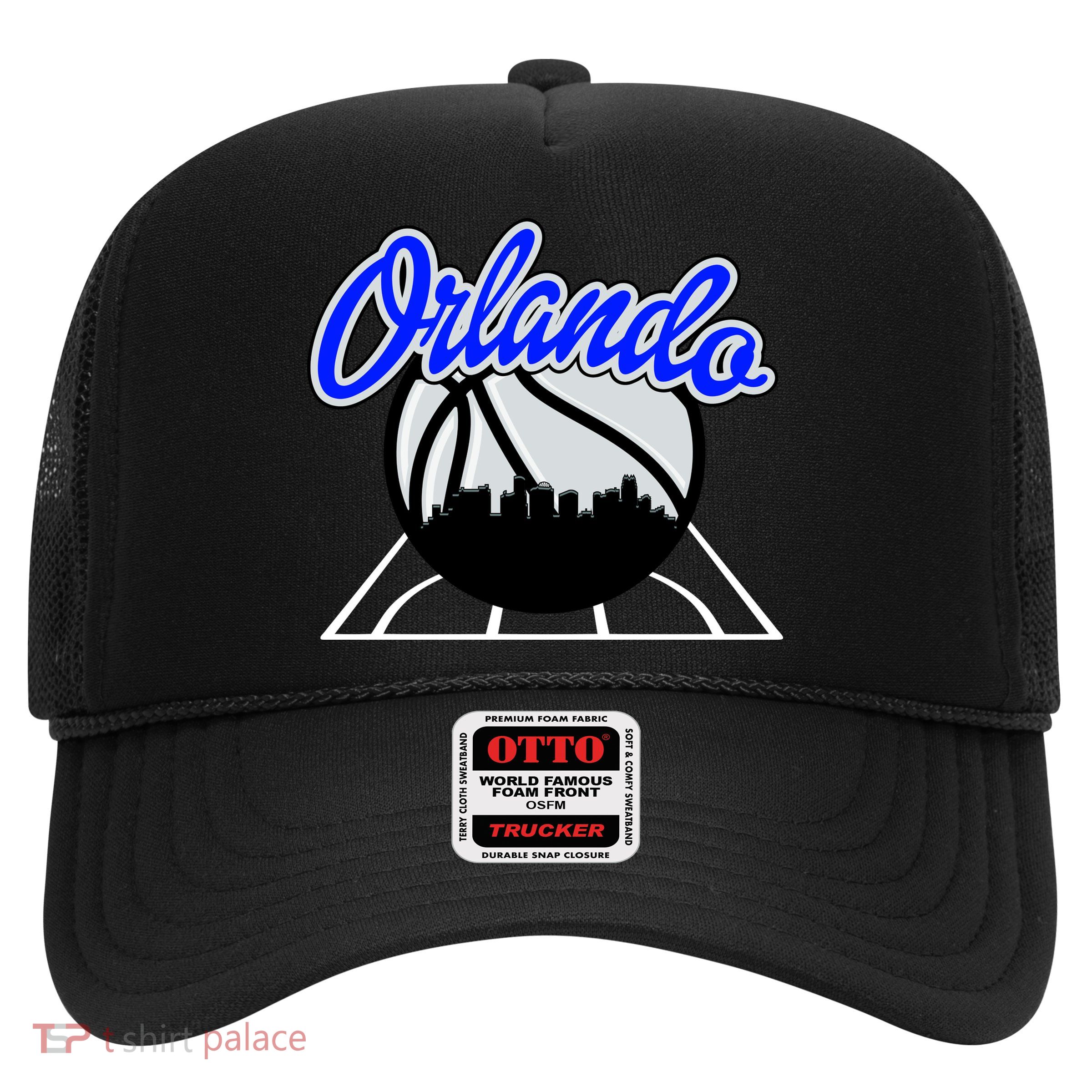 Orlando Basketball Skyline Trucker Hat
