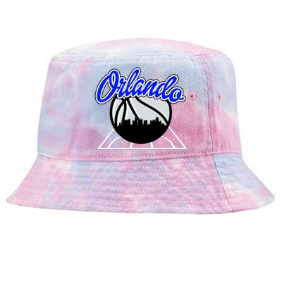 Orlando Basketball Skyline Tie-Dyed Bucket Hat