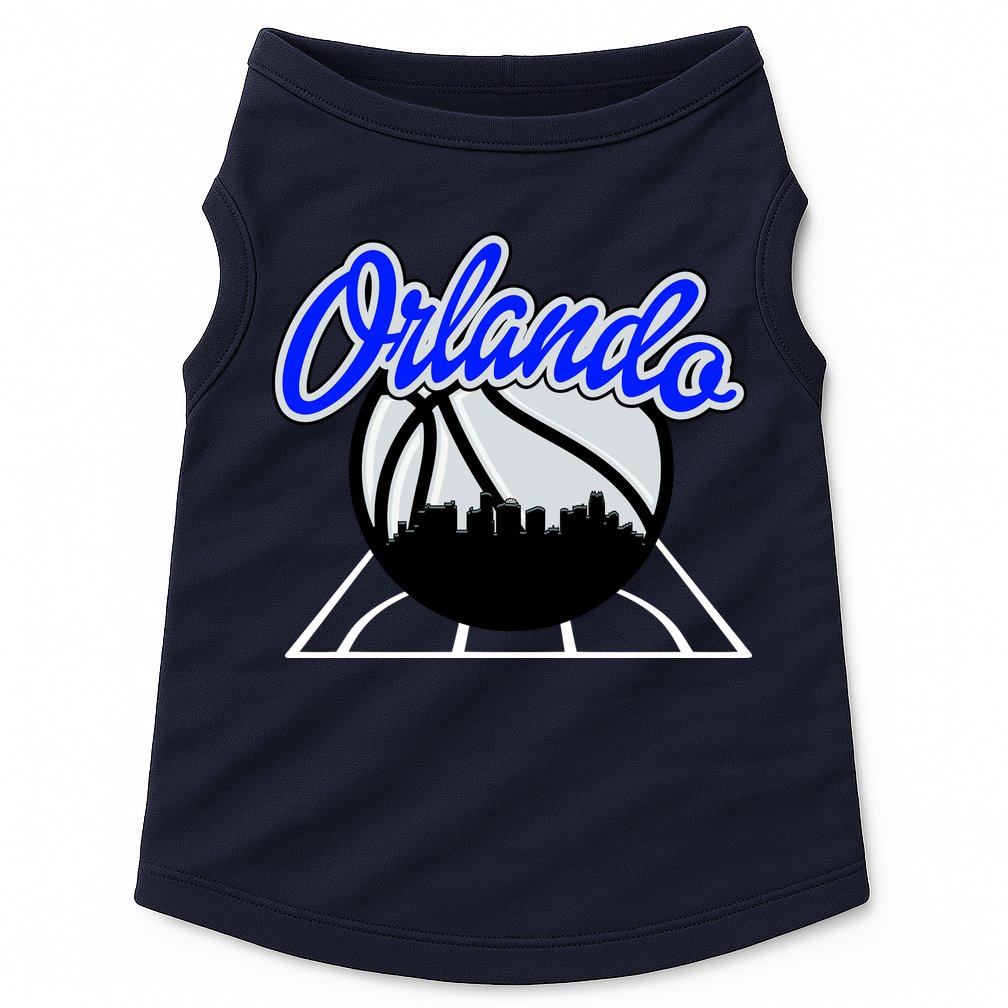 Orlando Basketball Skyline Doggie Tank