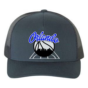 Orlando Basketball Skyline Yupoong Adult 5-Panel Trucker Hat