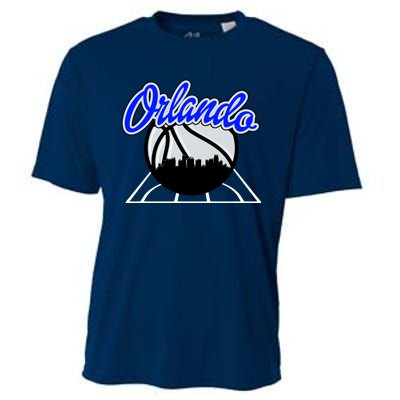 Orlando Basketball Skyline Cooling Performance Crew T-Shirt