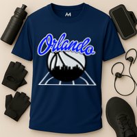 Orlando Basketball Skyline Cooling Performance Crew T-Shirt