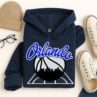 Orlando Basketball Skyline Hoodie