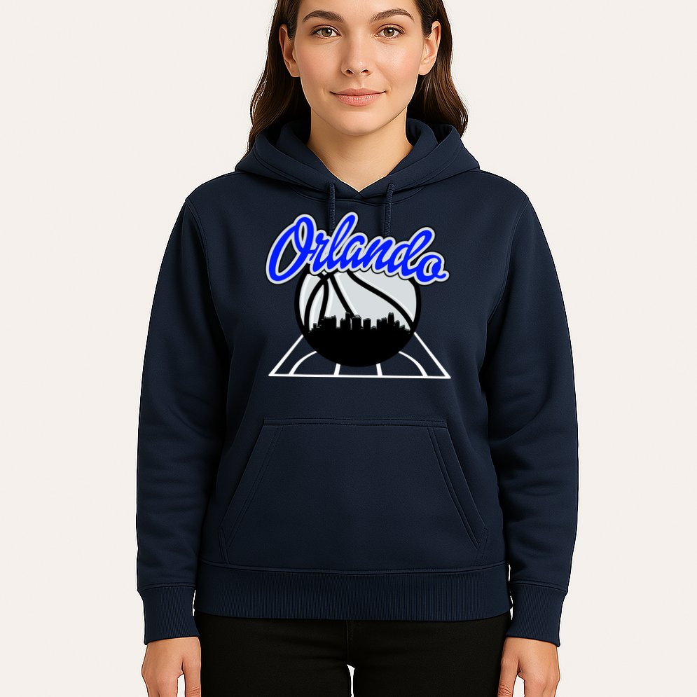 Orlando Basketball Skyline Hoodie