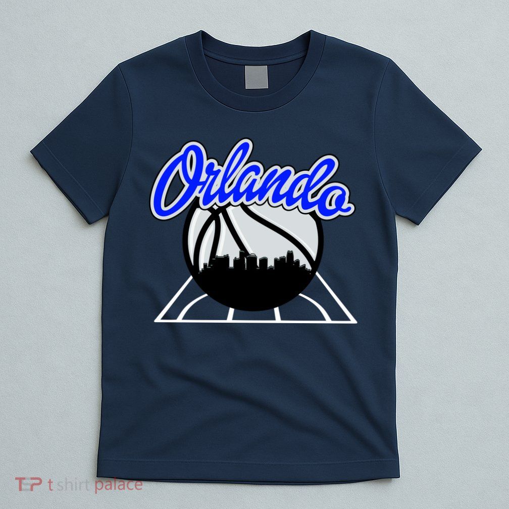 Orlando Basketball Skyline T-Shirt