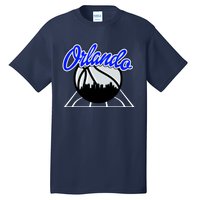 Orlando Basketball Skyline Tall T-Shirt