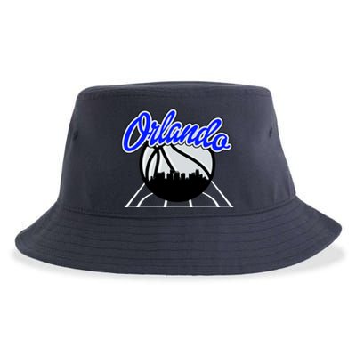 Orlando Basketball Skyline Sustainable Bucket Hat