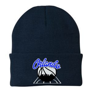 Orlando Basketball Skyline Knit Cap Winter Beanie