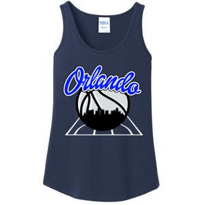 Orlando Basketball Skyline Ladies Essential Tank