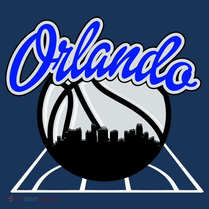 Orlando Basketball Skyline 16 in Basic Backpack