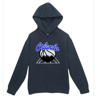 Orlando Basketball Skyline Urban Pullover Hoodie