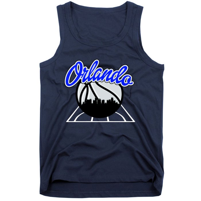 Orlando Basketball Skyline Tank Top