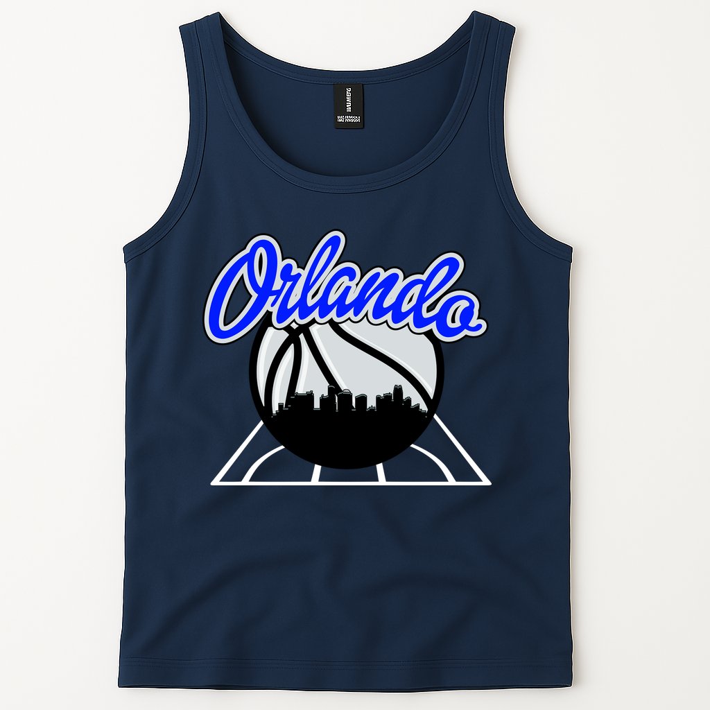 Orlando Basketball Skyline Tank Top
