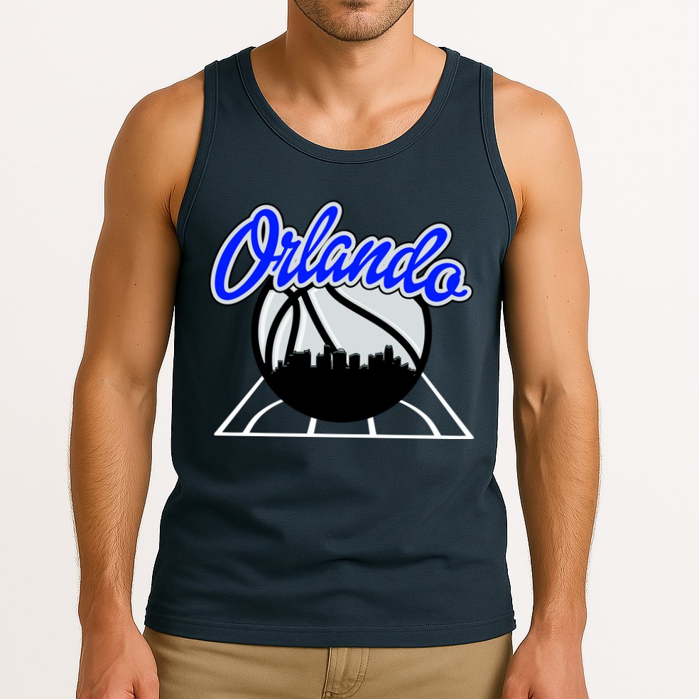 Orlando Basketball Skyline Tank Top
