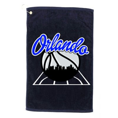 Orlando Basketball Skyline Golf Towel