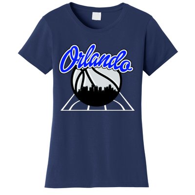 Orlando Basketball Skyline Women's T-Shirt