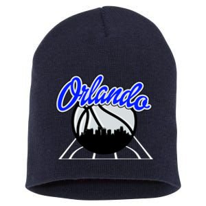 Orlando Basketball Skyline Short Acrylic Beanie