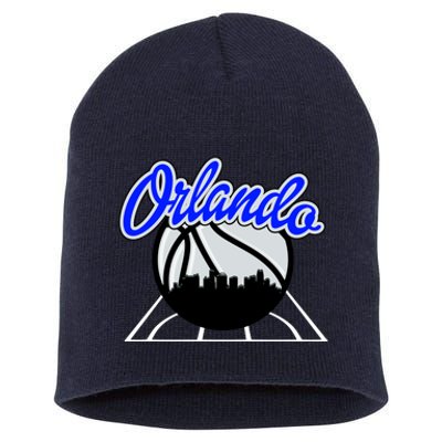 Orlando Basketball Skyline Short Acrylic Beanie