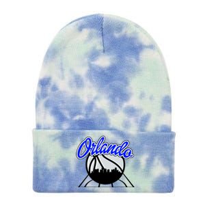 Orlando Basketball Skyline Tie Dye 12in Knit Beanie