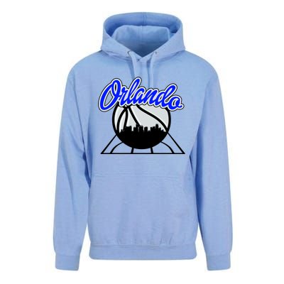 Orlando Basketball Skyline Unisex Surf Hoodie