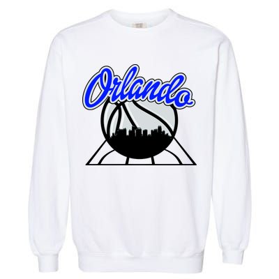 Orlando Basketball Skyline Garment-Dyed Sweatshirt