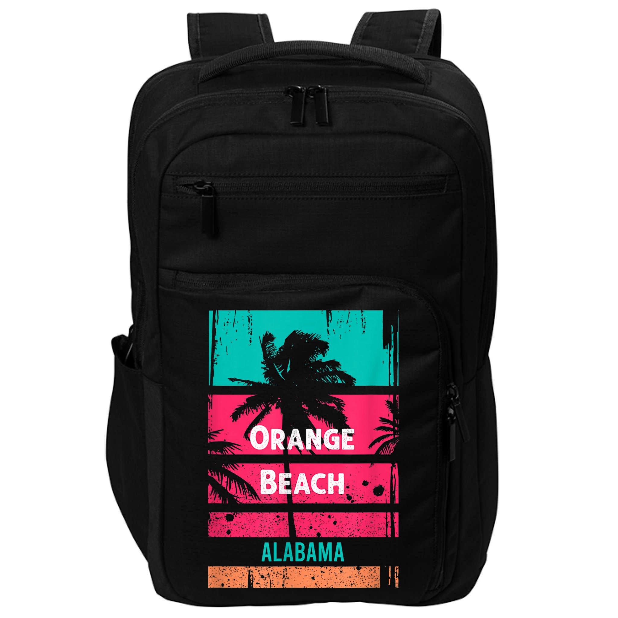 Orange Beach Souvenir Alabama Reminder Impact Tech Backpack