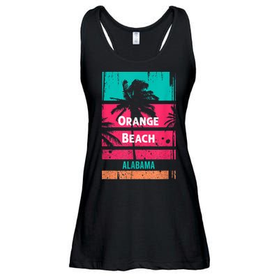 Orange Beach Souvenir Alabama Reminder Ladies Essential Flowy Tank
