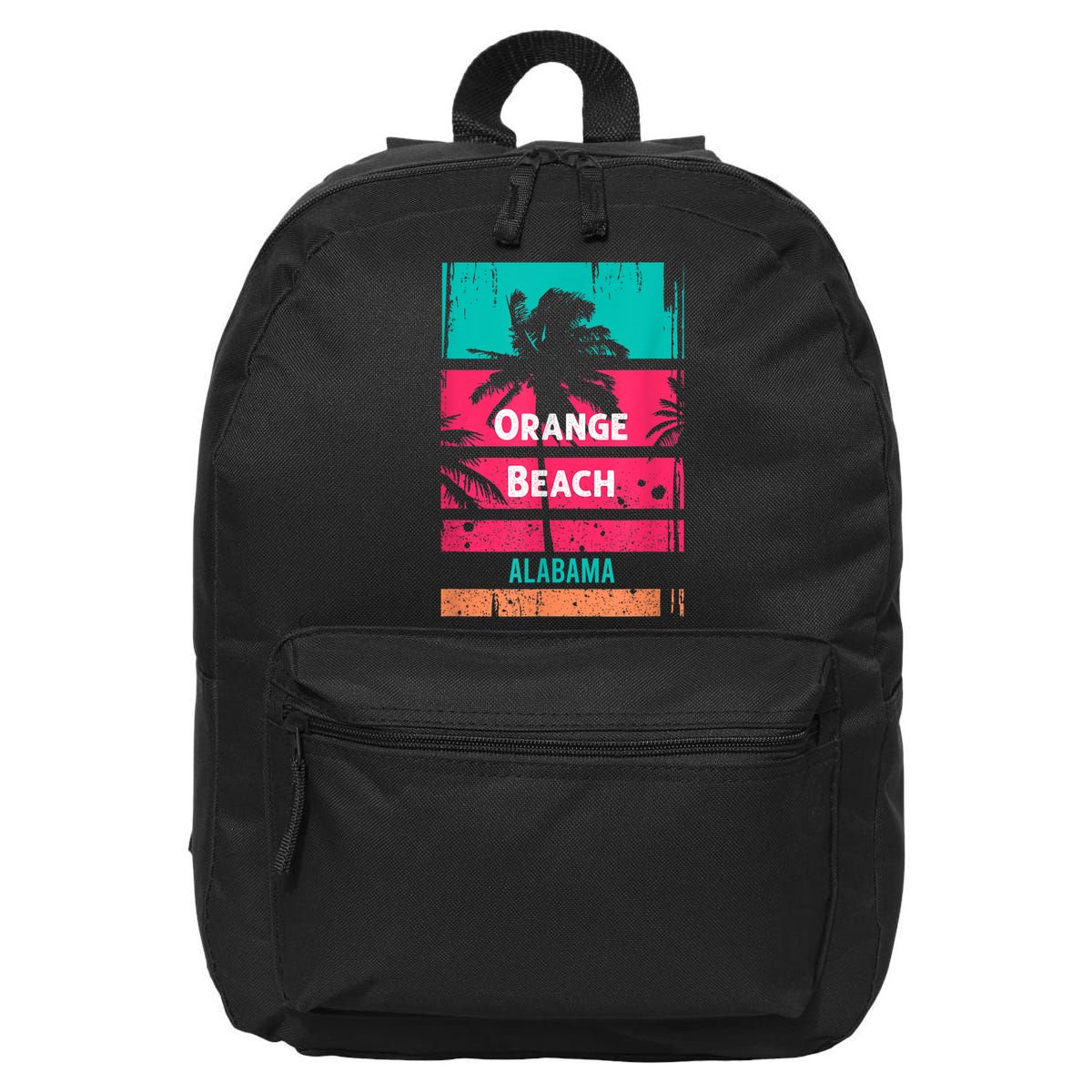 Orange Beach Souvenir Alabama Reminder 16 in Basic Backpack