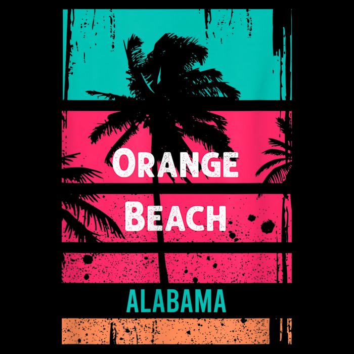 Orange Beach Souvenir Alabama Reminder 16 in Basic Backpack